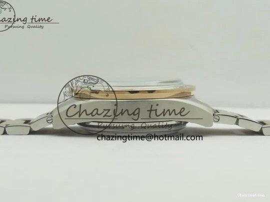 0327 Thermal Speedmaster ’57 Co-Axial SS RG OMF 1:1 Best Edition White Dial On SS RG Bracelet A9300 (Free Leather Strap) 8074